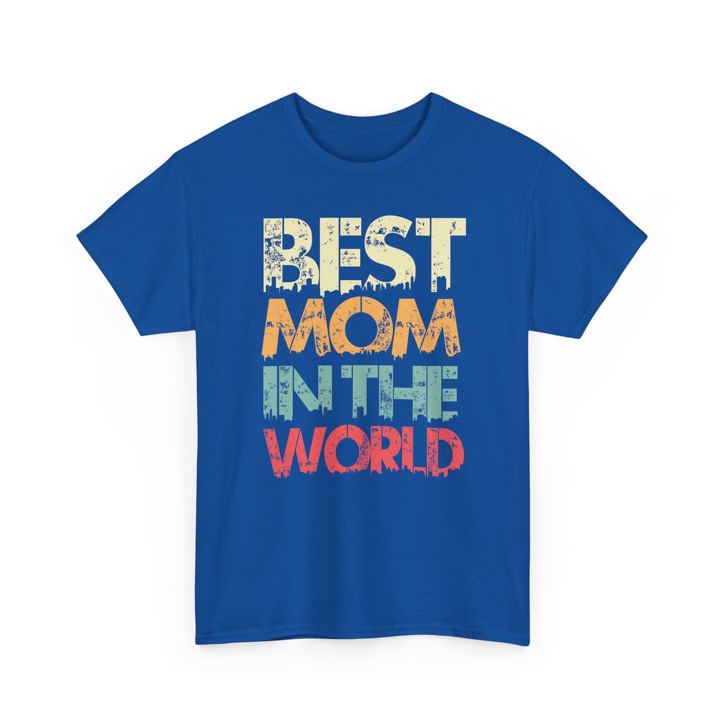 Best Mom in the World – Premium Quality Retro Style T-Shirt